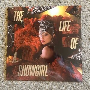 SEALED The Life of a Showgirl Vinyl - Champagne Bubbles Variant